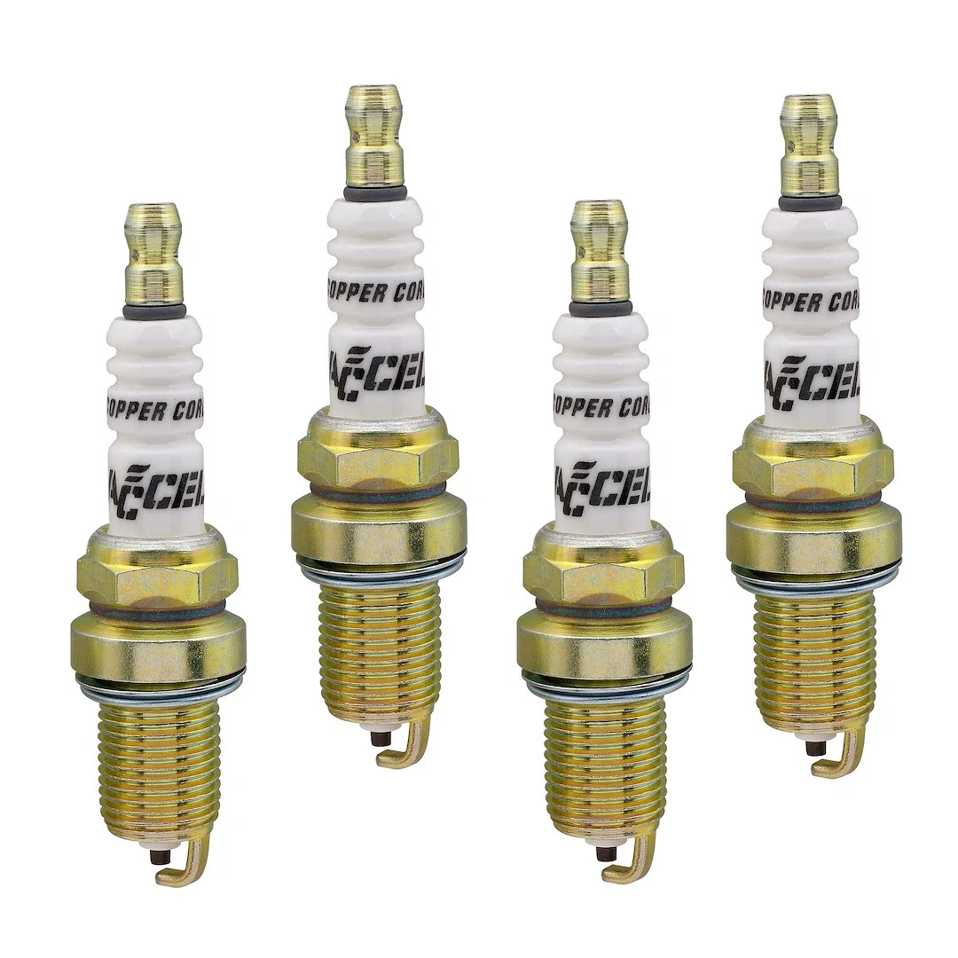 0786-4 – ACCEL PLUGS Spark Plug, Resistor Copper Electrode Core Material Copper Electrode Tip Material Standard Plug ...